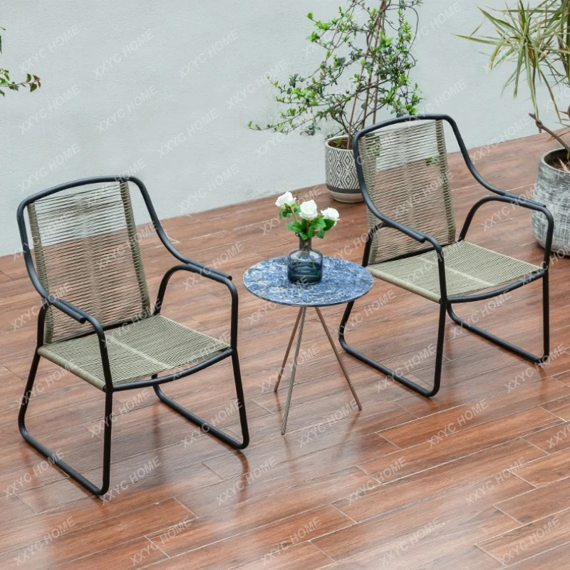 Balcony Table and Chair Combination Outdoor Garden Leisure One Table Two Chairs Cafe Commercial Single Chair
Balcony Table and Chair Combination Outdoor Garden Leisure One Table Two Chairs Cafe Commercial Single Chair