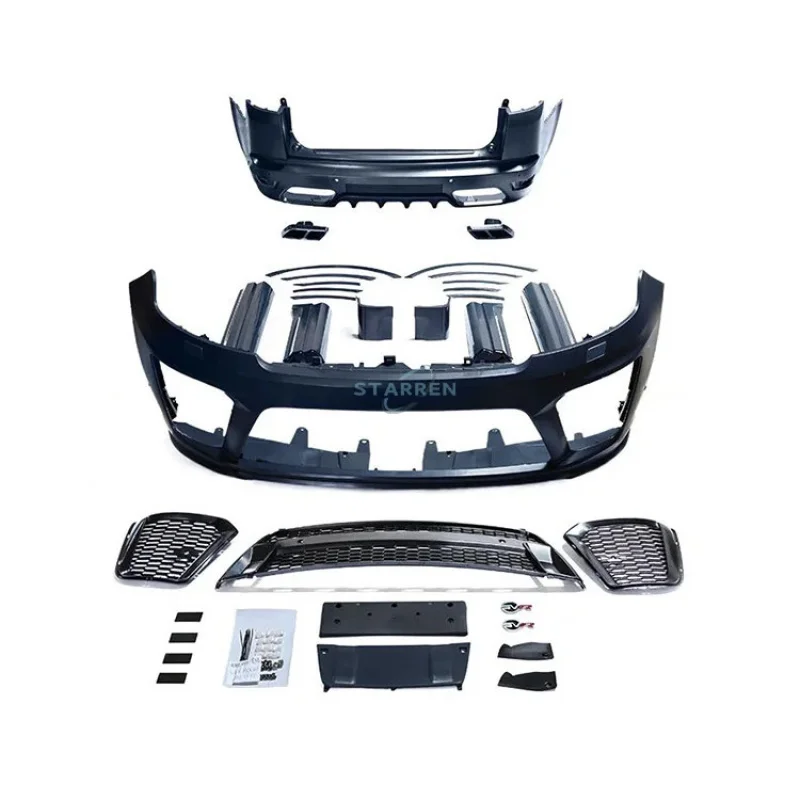 Лидер продаж на заводе 2018, обновление в стиле SVR, решетка переднего бампера, замена корпуса заднего бампера, подходит для Range Rover Spo
Лидер продаж на заводе 2018, обновление в стиле SVR, решетка переднего бампера, замена корпуса заднего бампера, подходит для Range Rover Spo