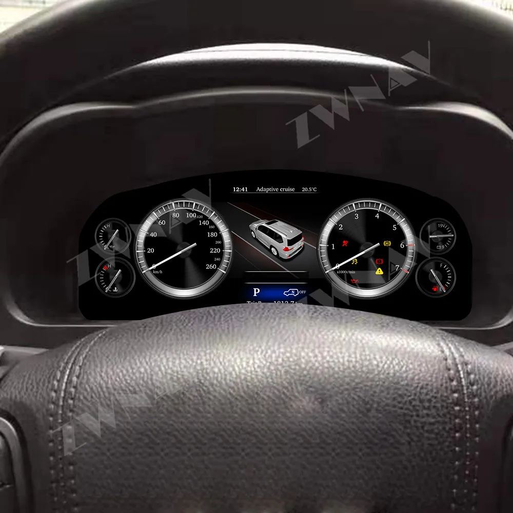 LCD Instrument Panel Digital Cluster Cauges For Highlander 2015-2019 12.3‘ Dashboard Screen Automotive Speedometer Upgrade
LCD Instrument Panel Digital Cluster Cauges For Highlander 2015-2019 12.3‘ Dashboard Screen Automotive Speedometer Upgrade
