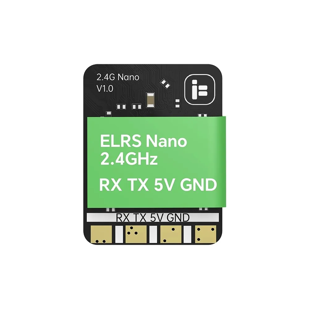 iFlight ELRS 2.4GHz/900MHz Nano Compact FPV Racing Drone Receiver
iFlight ELRS 2.4GHz/900MHz Nano Compact FPV Racing Drone Receiver