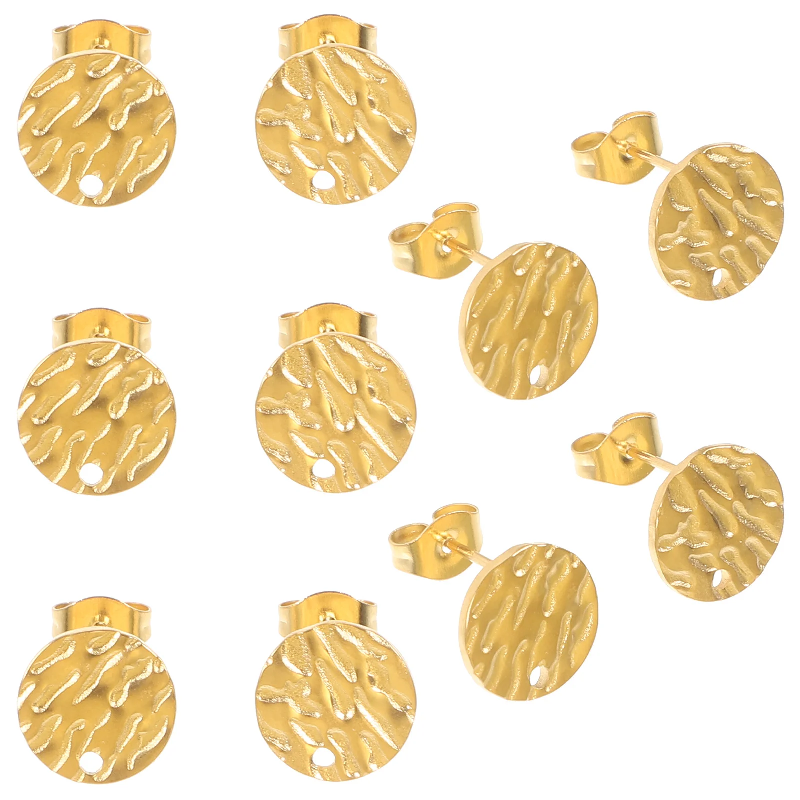 10pcs Stainless Steel Earring Stud Bases Diy Jewelry Making Supplies Blank Bezel Trays For Craft Projects Earring Accessories
10pcs Stainless Steel Earring Stud Bases Diy Jewelry Making Supplies Blank Bezel Trays For Craft Projects Earring Accessories