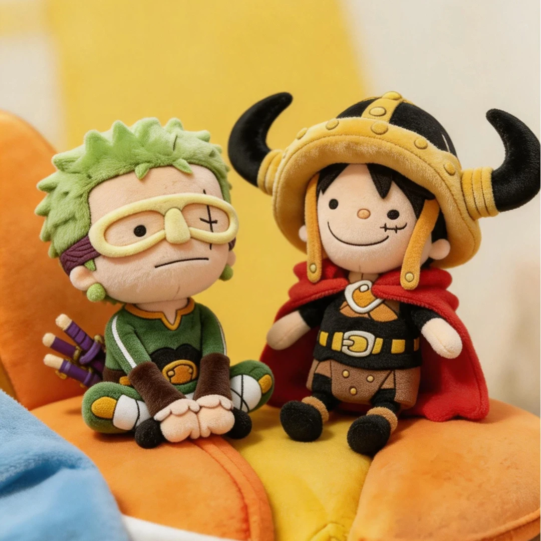 New One Piece Luffy Zoro 10cm Anime Peripheral Cute Stuffed Plush Doll Two Styles Home Ornament Birthday Gift Toy Fans Present
New One Piece Luffy Zoro 10cm Anime Peripheral Cute Stuffed Plush Doll Two Styles Home Ornament Birthday Gift Toy Fans Present