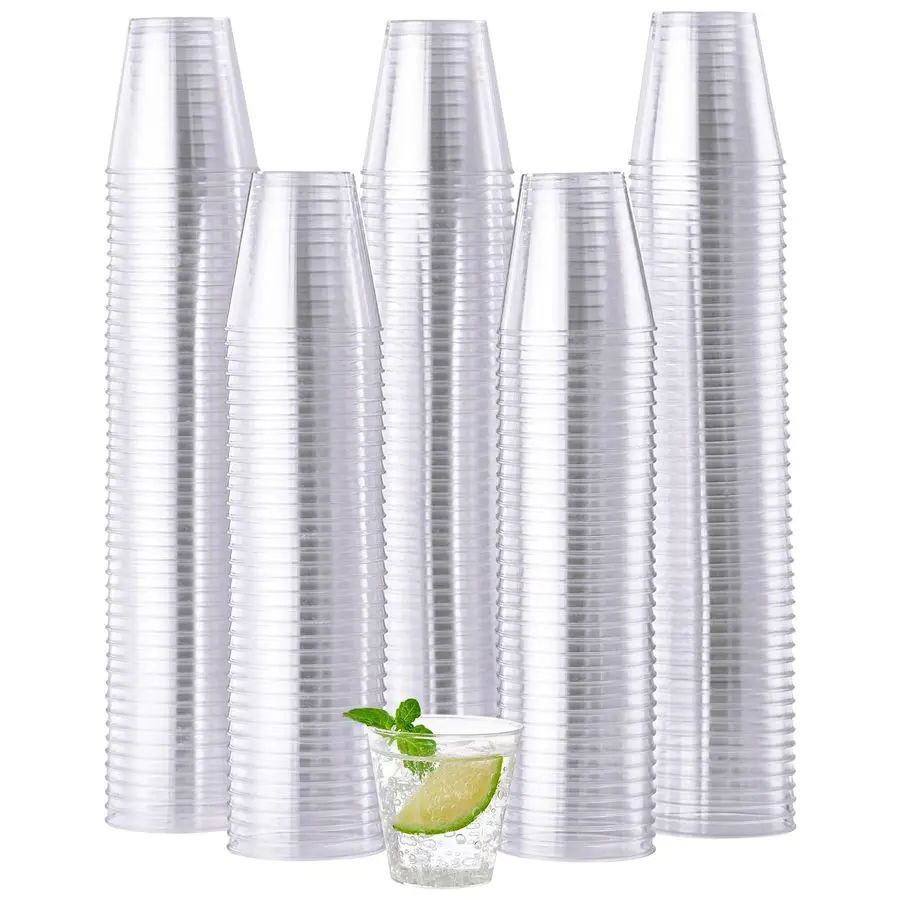 500 Plastic Shot Glasses,1.5 oz Disposable Cups 1.5 Ounce Plastic Shot Cups, Ideal for Whiskey, Tasting, Food Samples
500 Plastic Shot Glasses,1.5 oz Disposable Cups 1.5 Ounce Plastic Shot Cups, Ideal for Whiskey, Tasting, Food Samples