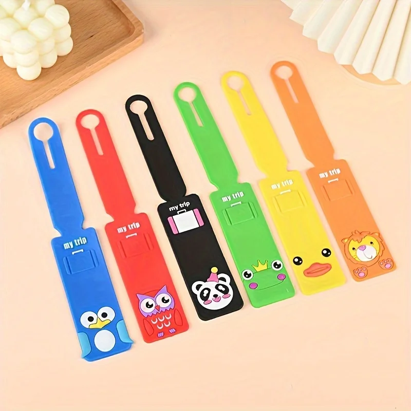 Vibrant Cartoon Airplane Luggage Tags, Creatively Cute Silicone Flight Attendant Luggage Tags, Tag Boarding Passes, Luggage Tags
Vibrant Cartoon Airplane Luggage Tags, Creatively Cute Silicone Flight Attendant Luggage Tags, Tag Boarding Passes, Luggage Tags