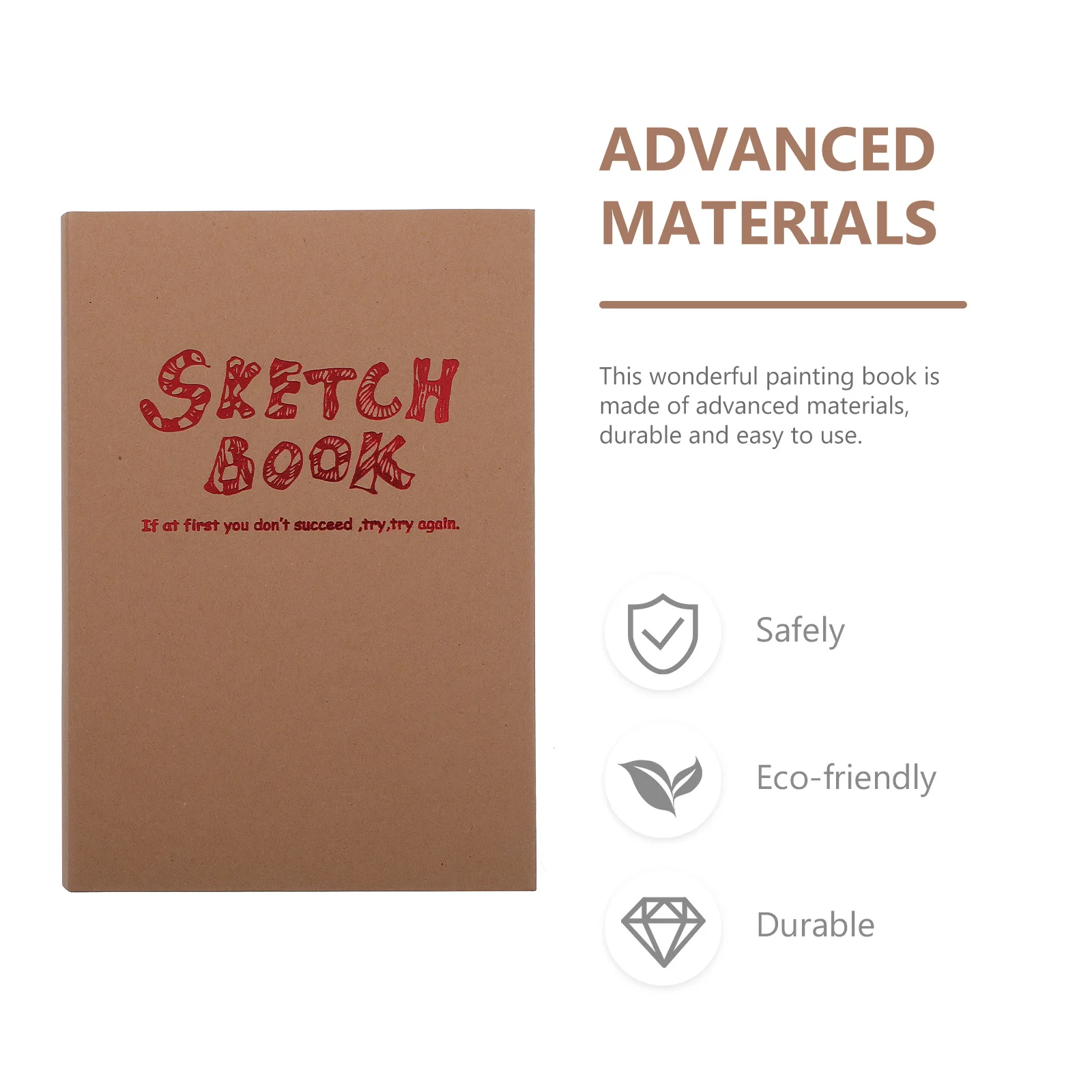 Simple Blank Sketch Book Thick Paper Binding Art Journal For Drawing Painting Creative Writing Travel Diary Students Pad
Simple Blank Sketch Book Thick Paper Binding Art Journal For Drawing Painting Creative Writing Travel Diary Students Pad