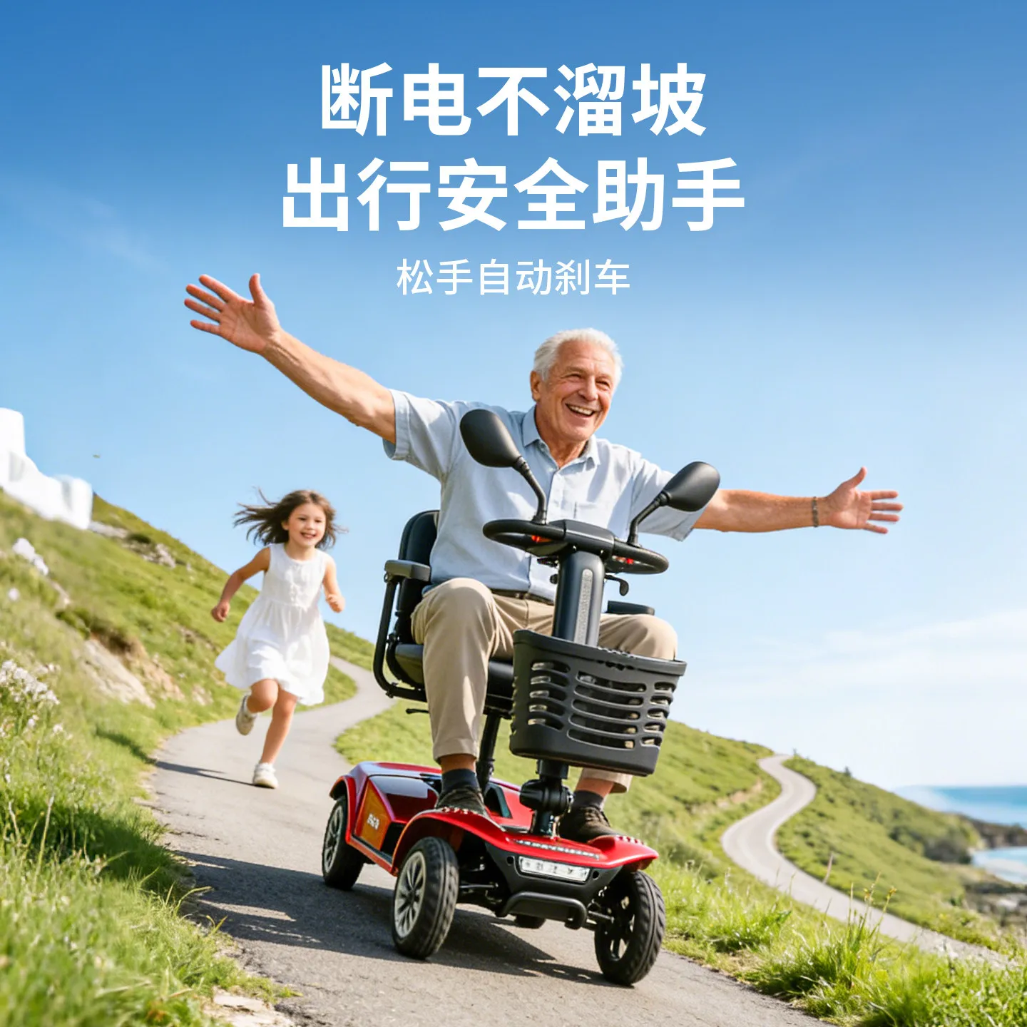 Elderly Scooter Four-wheeled Electric Vehicle Elderly Disabled Foldable Carry High-end Safety Moped
Elderly Scooter Four-wheeled Electric Vehicle Elderly Disabled Foldable Carry High-end Safety Moped