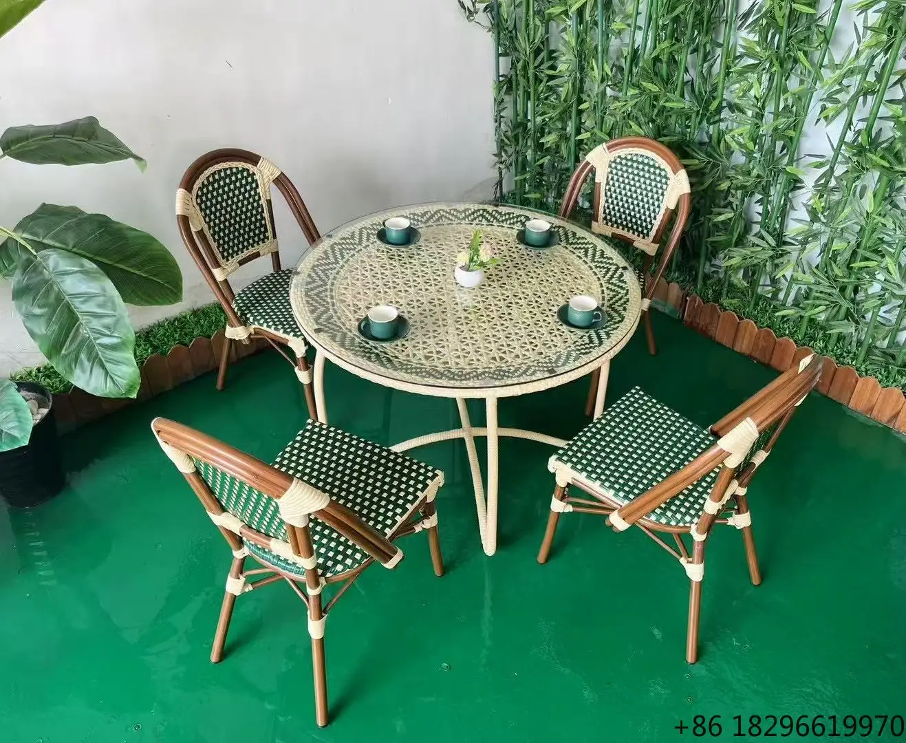 Outdoor Patio Versatile French Bar Waterproof Rattan Chairs and Tables Set
Outdoor Patio Versatile French Bar Waterproof Rattan Chairs and Tables Set