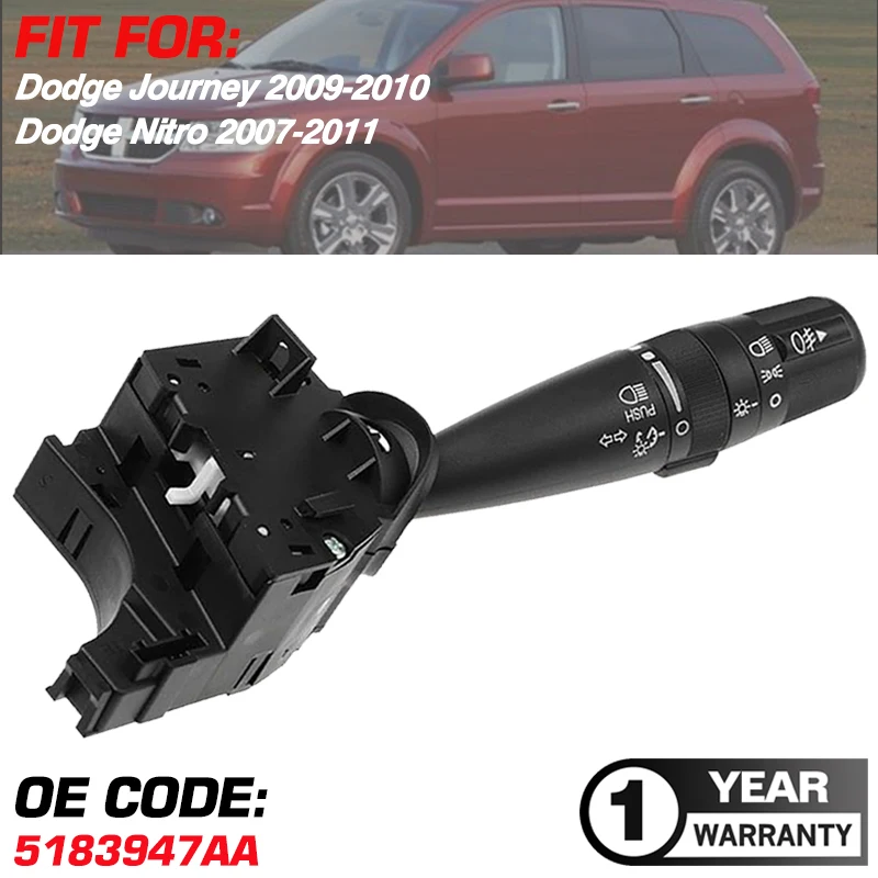 Car Turn Signal Headlight Switch For Dodge Journey 2009-2010 Dodge Nitro 2007-2011 Accessories 5183947AA 68041485AA 68041485AD
Car Turn Signal Headlight Switch For Dodge Journey 2009-2010 Dodge Nitro 2007-2011 Accessories 5183947AA 68041485AA 68041485AD