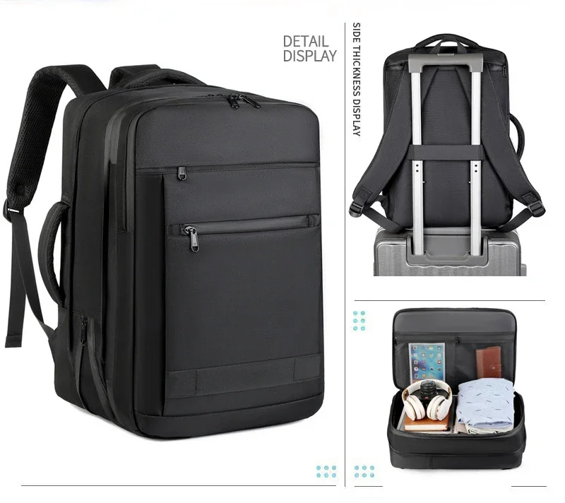 Waterproof Large Capacity Muti Compartment Travel Backpack Expandable Anti-Theft Laptop Backpack for Women Men Luggage Backpacks
Waterproof Large Capacity Muti Compartment Travel Backpack Expandable Anti-Theft Laptop Backpack for Women Men Luggage Backpacks