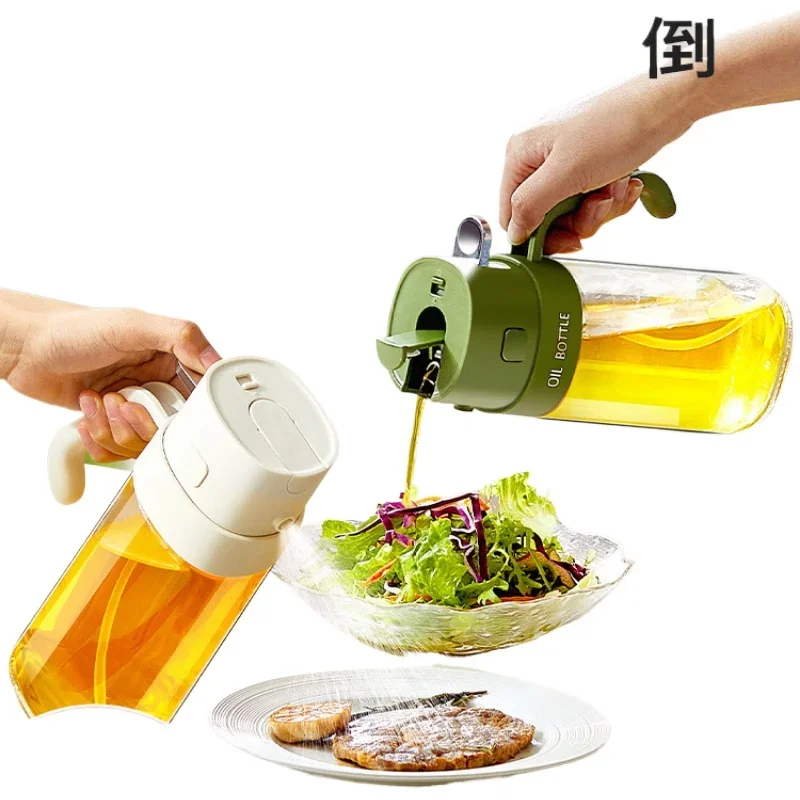 *Oil Spray Pot Household Food Grade Kitchen Atomization Oil Bottle Pour Dual-purpose Two-in-one Edible Oil Spray Pot
*Oil Spray Pot Household Food Grade Kitchen Atomization Oil Bottle Pour Dual-purpose Two-in-one Edible Oil Spray Pot