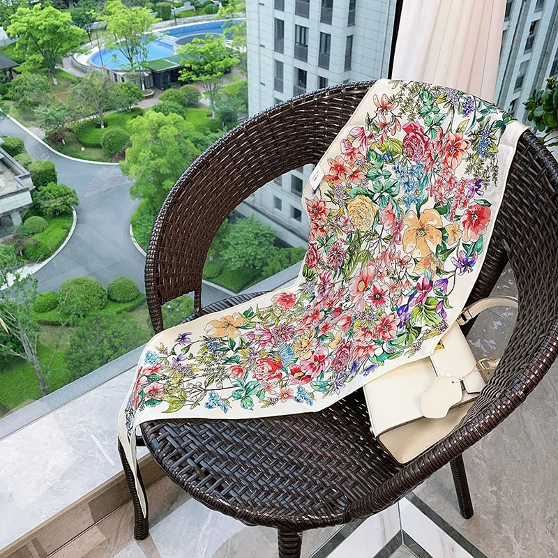 Floral Printed 100% Silk Ring Scarf Ribbon Diamond Shape Womens Real Silk Neck Head Hair Hat Scarfs
Floral Printed 100% Silk Ring Scarf Ribbon Diamond Shape Womens Real Silk Neck Head Hair Hat Scarfs