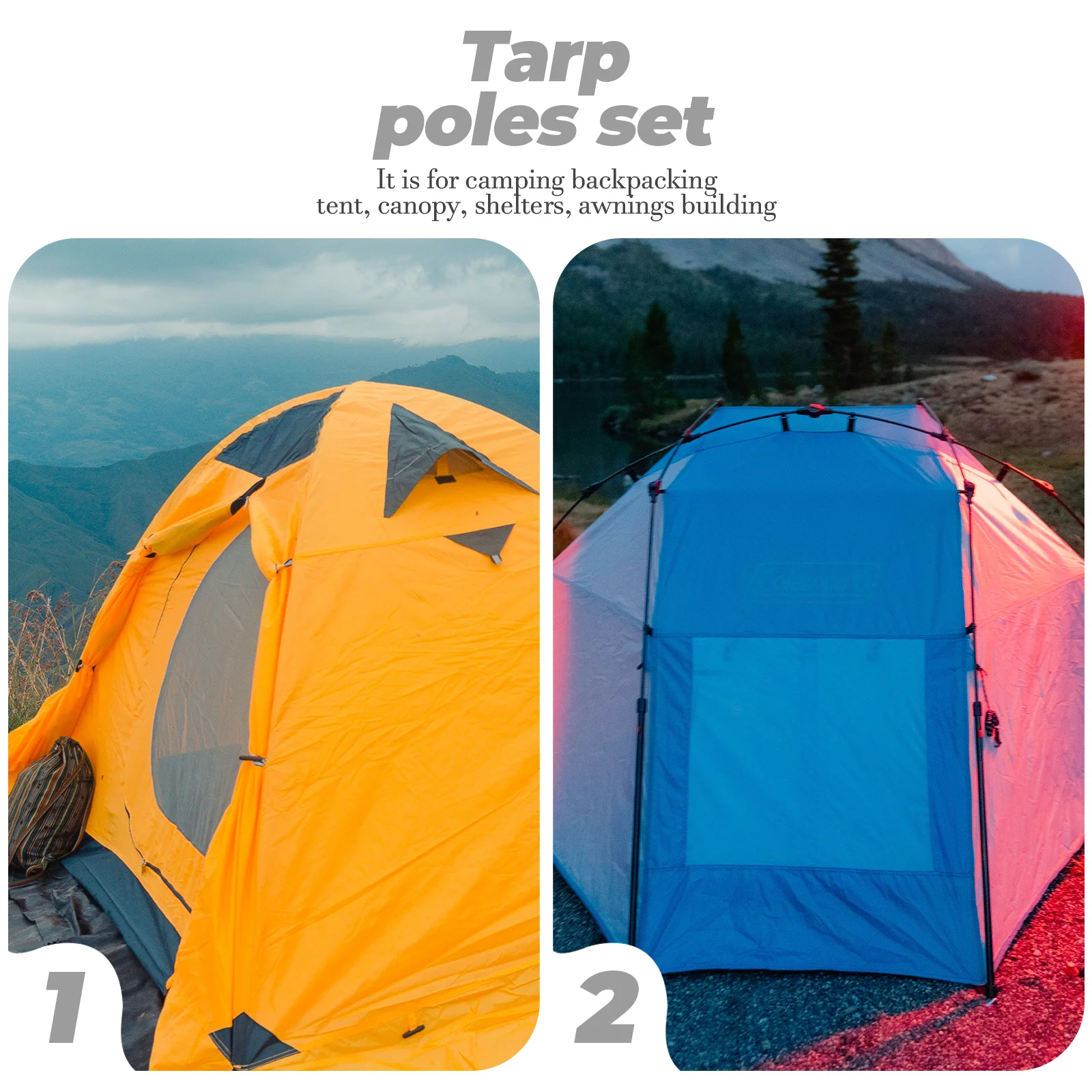 4pcs Canopy Pole 25mm Thick Iron Tent Support Rods 2.1m Black Tarp Poles Set Metal Replacement Camping Accessories Lightweight
4pcs Canopy Pole 25mm Thick Iron Tent Support Rods 2.1m Black Tarp Poles Set Metal Replacement Camping Accessories Lightweight