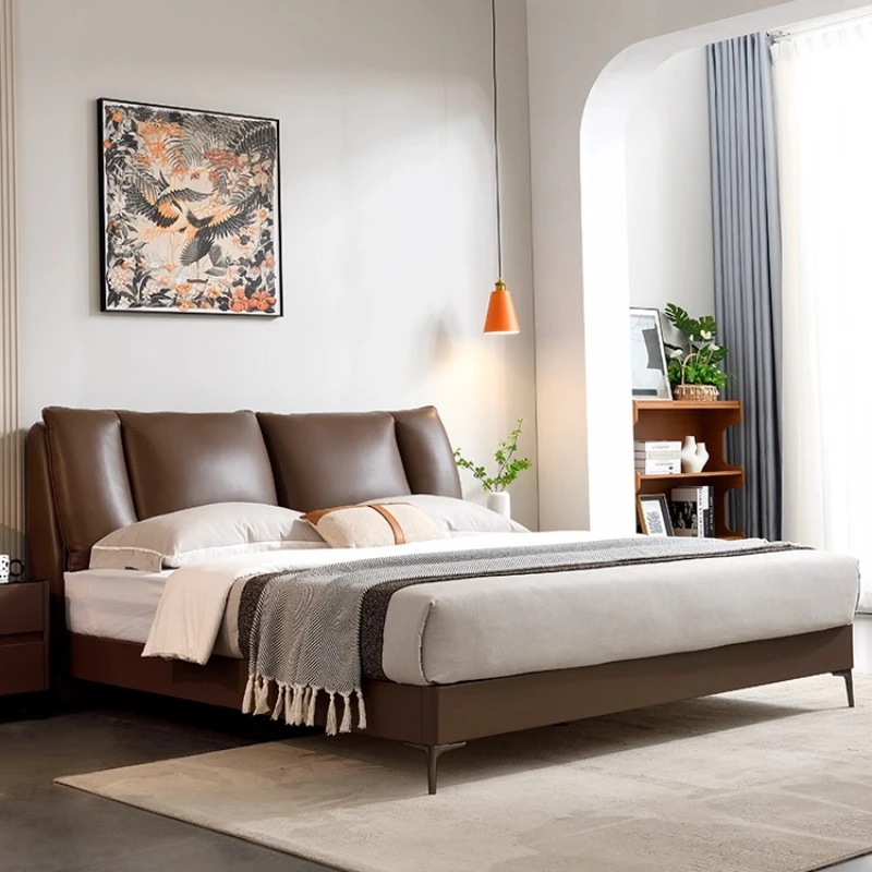 luxury modern bedroom beds 220x200cm king size frames cosy Two persons bed with headboard bedframe luxe furniture for home
luxury modern bedroom beds 220x200cm king size frames cosy Two persons bed with headboard bedframe luxe furniture for home