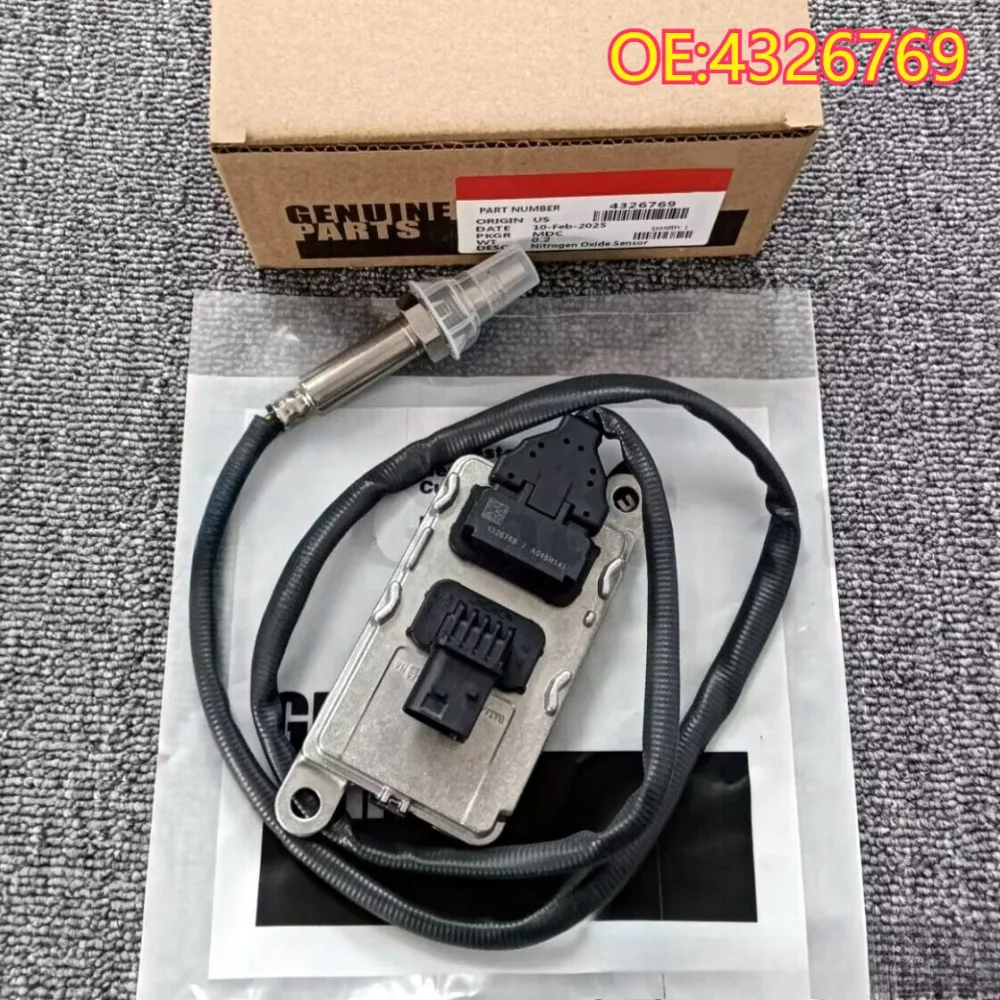 High quality New For 4326769 0riginal New Nitrogen OxideSensor Nox Sensor for DAF For Cummins CF XF 5WK97348A
High quality New For 4326769 0riginal New Nitrogen OxideSensor Nox Sensor for DAF For Cummins CF XF 5WK97348A