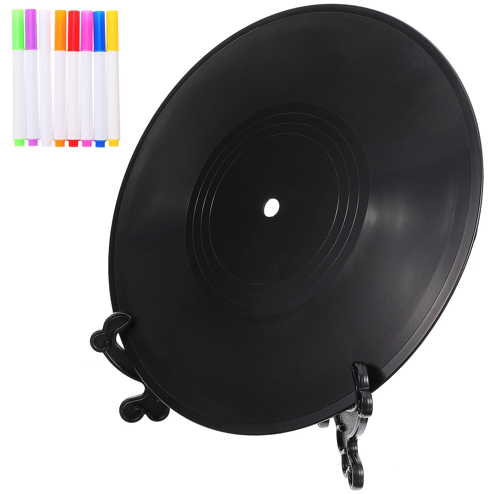 1Set Black Vinyl Record Decor Smooth Surface DIY Simulated Vintage Record Painting Ornament Party Room Table Display
1Set Black Vinyl Record Decor Smooth Surface DIY Simulated Vintage Record Painting Ornament Party Room Table Display