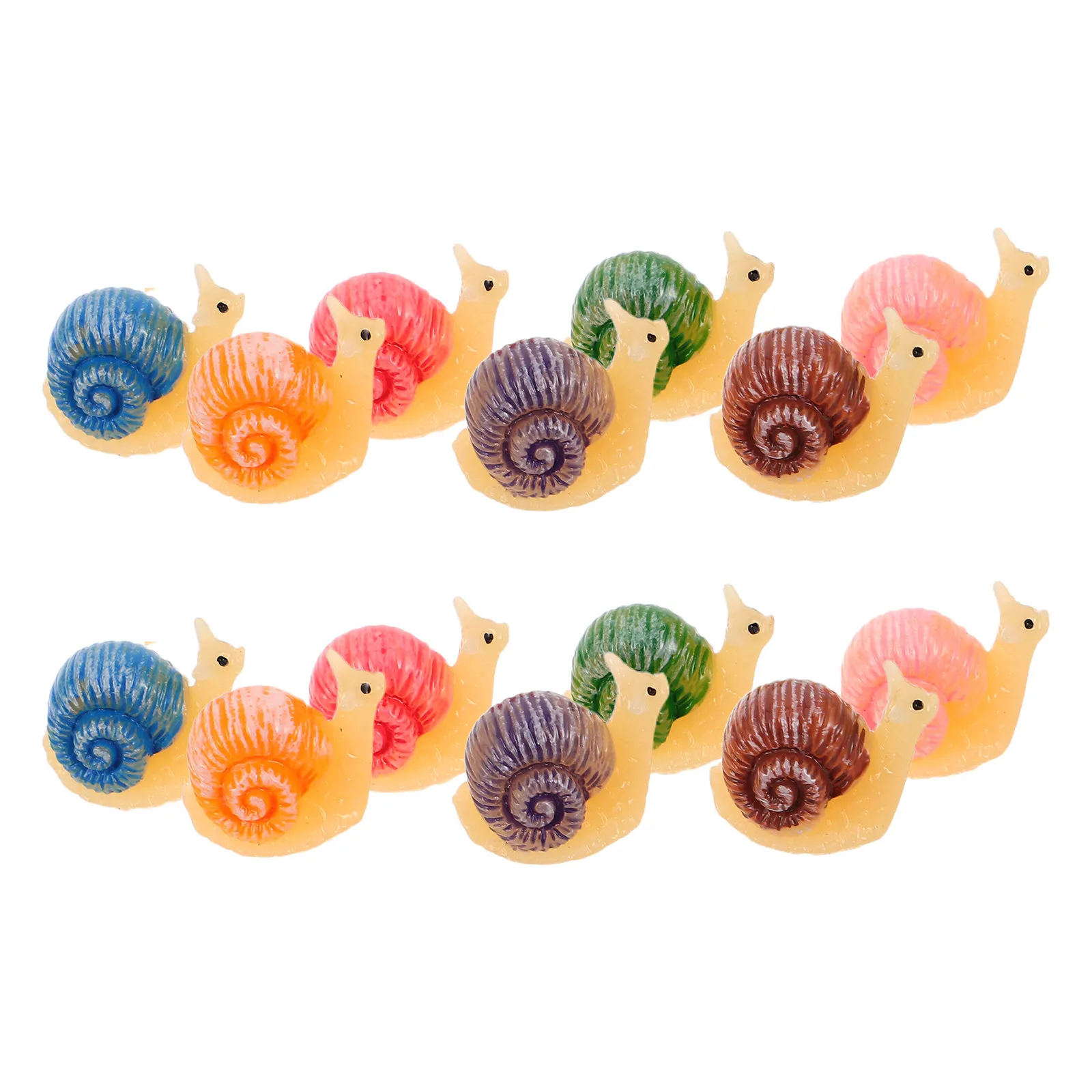 14Pcs Mini Snail Garden Statue Resin Crafted Lifelike Detail Small Animal Ornament for Terrarium Bonsai Cake Topper DIY Craft
14Pcs Mini Snail Garden Statue Resin Crafted Lifelike Detail Small Animal Ornament for Terrarium Bonsai Cake Topper DIY Craft