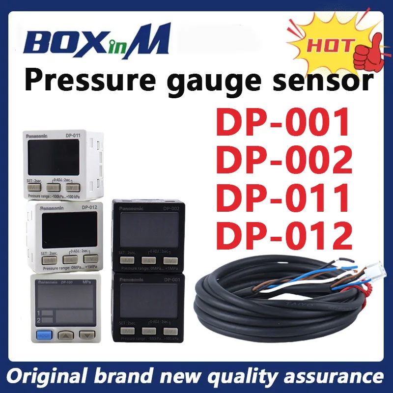 100% New original manometer DP-001 DP-002 DP-011 DP-012 DP-101A-E-P DP-102A-E-P Digital vacuum negative pressure sensor
100% New original manometer DP-001 DP-002 DP-011 DP-012 DP-101A-E-P DP-102A-E-P Digital vacuum negative pressure sensor