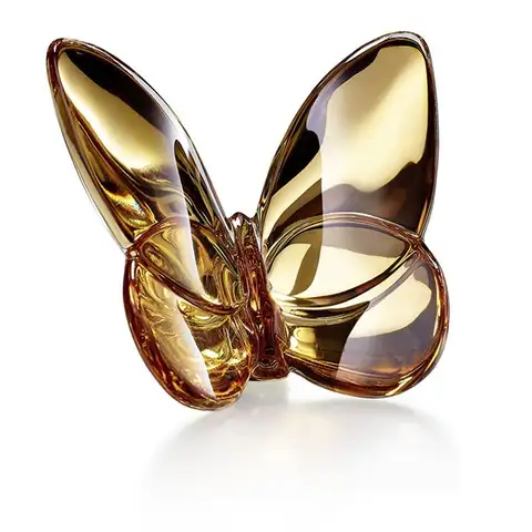Multiple Color Crystal Butterfly Figurines Super Winkling Reflective Glass Butterfly Ornament Vivid Home Decor