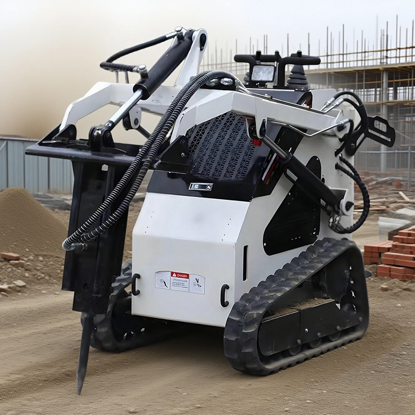 Multifunctional Skid Steer Loader Hydraulic Mini Skid Steer With Epa Eruo 5 Engine Stand Behind Mini Compact Crawler Loaders
Multifunctional Skid Steer Loader Hydraulic Mini Skid Steer With Epa Eruo 5 Engine Stand Behind Mini Compact Crawler Loaders