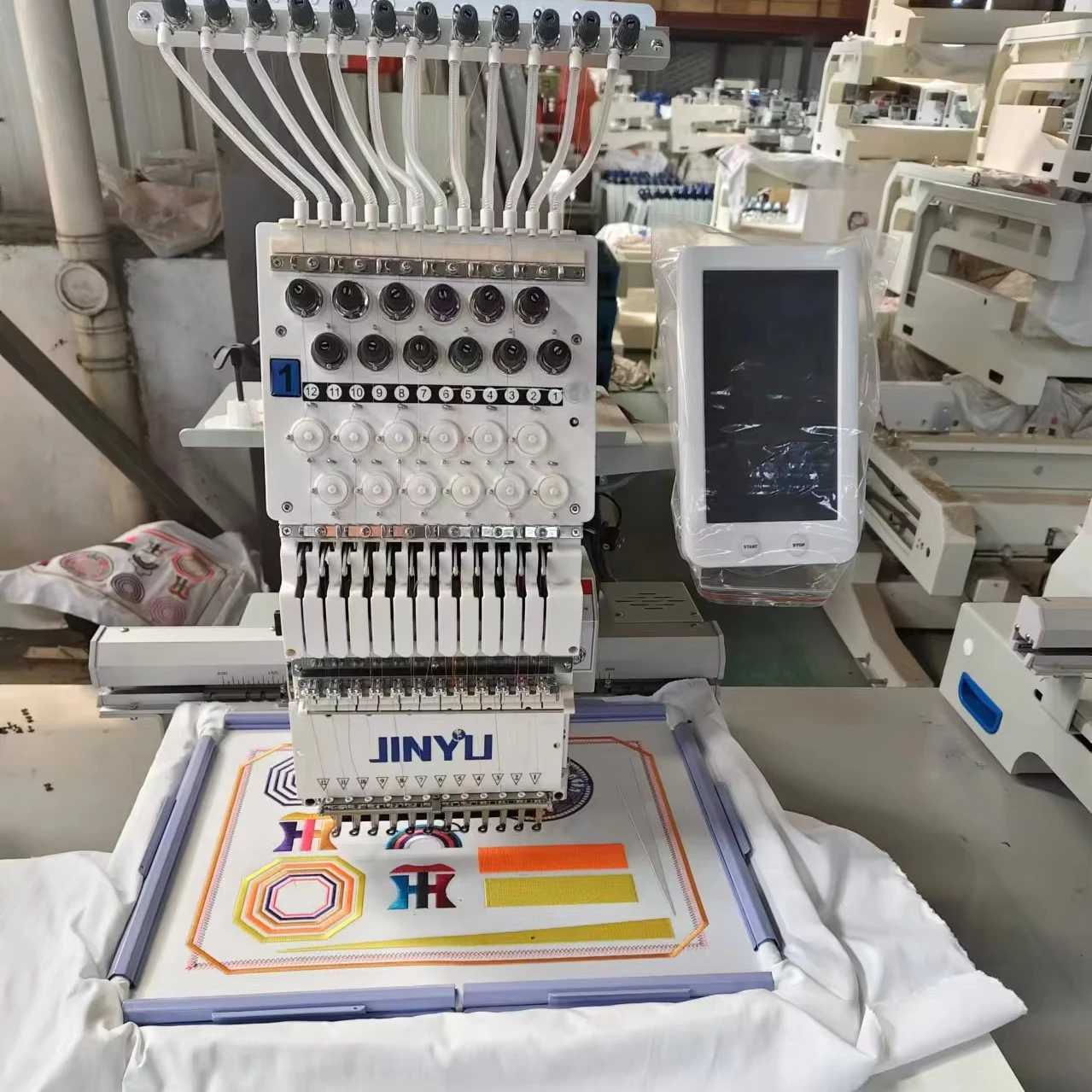 DAHAO Computerized Digital Automatic Industrial Embroidery Machine With LCD Screen Cap&Shoe&Garment User-friendly Compact
DAHAO Computerized Digital Automatic Industrial Embroidery Machine With LCD Screen Cap&Shoe&Garment User-friendly Compact
