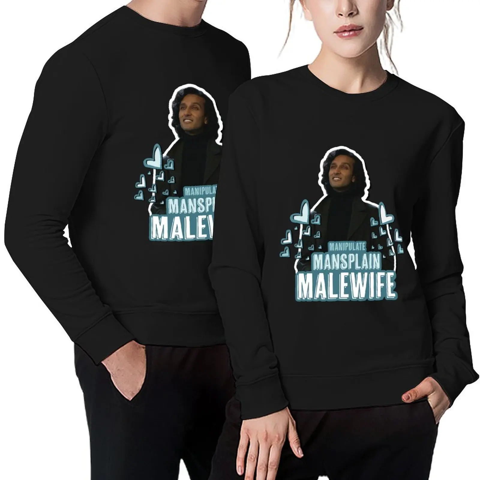 Manipulate, Mansplain, Malewife No Halo Pullover men's winter sweater men clothes fashion men pullover
Manipulate, Mansplain, Malewife No Halo Pullover men's winter sweater men clothes fashion men pullover