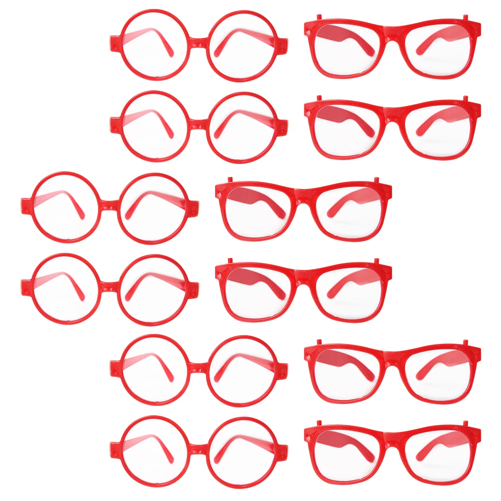 20 Pcs Children Glasses Decorative Eyeglass Frames Red Round Square DIY Photo Props Party Accessories Christmas Cosplay
20 Pcs Children Glasses Decorative Eyeglass Frames Red Round Square DIY Photo Props Party Accessories Christmas Cosplay