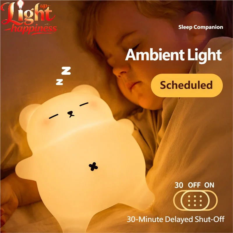 Sleep Lamp Night Light With Soothing Sound Effects Dimmable Led Adjustable Volume Perfect Light Charging Soft Light Creative
Sleep Lamp Night Light With Soothing Sound Effects Dimmable Led Adjustable Volume Perfect Light Charging Soft Light Creative