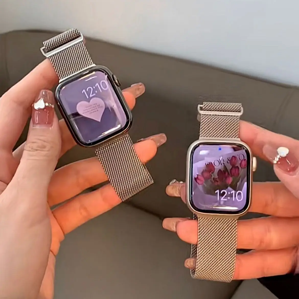 Strap For Apple watch Band 44mm 45mm 41mm 49mm 42mm 40mm Accessories Milanese Loop bracelet correa iwatch series 7 8 3 4 5 6 SE
Strap For Apple watch Band 44mm 45mm 41mm 49mm 42mm 40mm Accessories Milanese Loop bracelet correa iwatch series 7 8 3 4 5 6 SE