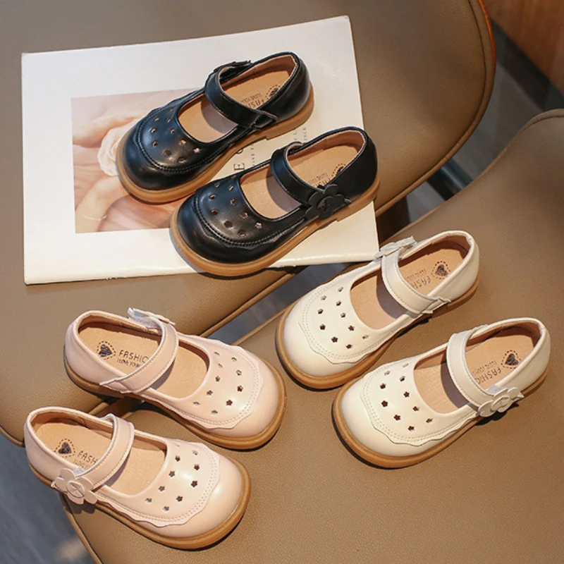 Fashion Girls Shoes Spring New Kids Leather Shoes Soft Soled Girls Casual Shoe Simple Child Shoes Anti Slip Girl Princess Shoe
Fashion Girls Shoes Spring New Kids Leather Shoes Soft Soled Girls Casual Shoe Simple Child Shoes Anti Slip Girl Princess Shoe