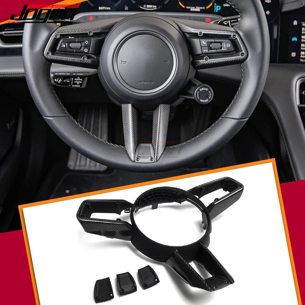 Genuine Carbon Fiber For Porsche 911 Macan Taycan 2022 2023 Steering Wheel Center Decal Decoration Cover Trim Car Accessories
Genuine Carbon Fiber For Porsche 911 Macan Taycan 2022 2023 Steering Wheel Center Decal Decoration Cover Trim Car Accessories