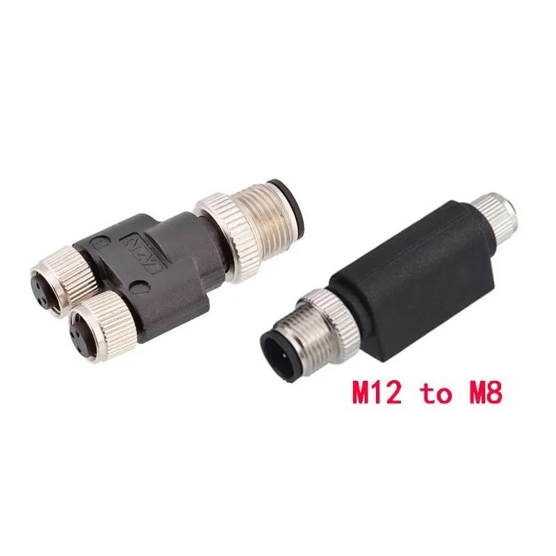 Hot sales I Type straight Y T type spliter cable adapter 3 4cores 5poles 6 8pin A B D code Male to Female M12 M8 Adapter
Hot sales I Type straight Y T type spliter cable adapter 3 4cores 5poles 6 8pin A B D code Male to Female M12 M8 Adapter