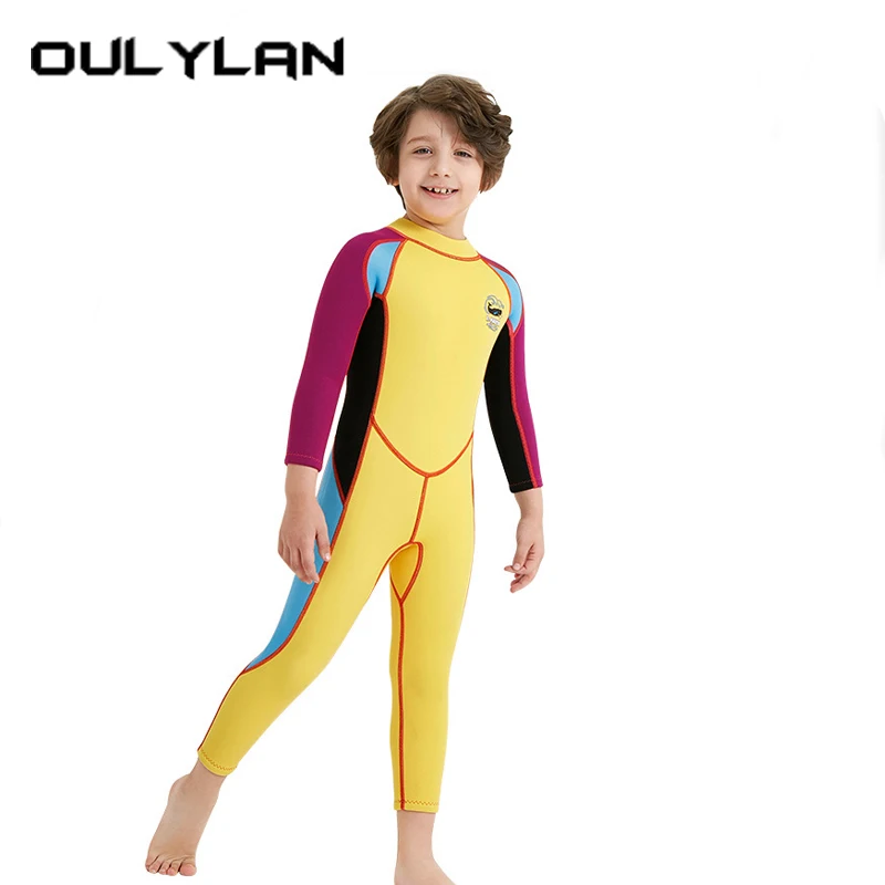 Hot Selling 2.5MM Color Blocked Children's Diving Suit Boy One-Piece Long Sleeved Diving Suit Winter Warm Surfing Swimsuit
Hot Selling 2.5MM Color Blocked Children's Diving Suit Boy One-Piece Long Sleeved Diving Suit Winter Warm Surfing Swimsuit