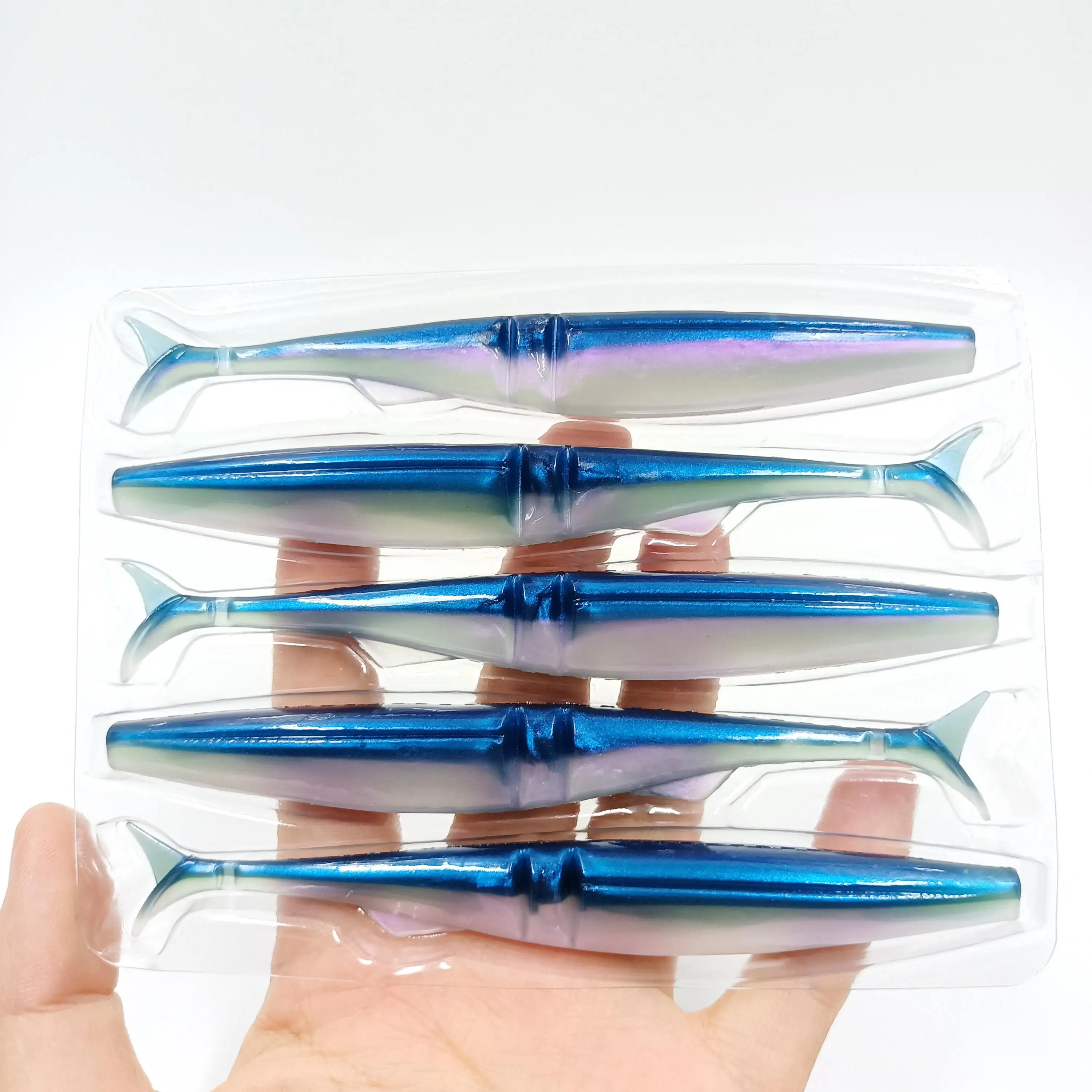 DUODUOYU 5Pcs/Bag Big Segmented Soft Fishing Lure 12cm 9.9g Soft Plastic Lure Shad Lure Swimbait Aritical Bass fishing equipment
DUODUOYU 5Pcs/Bag Big Segmented Soft Fishing Lure 12cm 9.9g Soft Plastic Lure Shad Lure Swimbait Aritical Bass fishing equipment