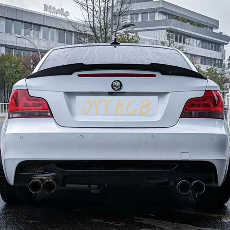 E82 E88 M4 Style ABS Material Car Styling Rear Trunk Wing Lip Spoiler for BMW 1 Series Two-door E82 1M 2006-2012
E82 E88 M4 Style ABS Material Car Styling Rear Trunk Wing Lip Spoiler for BMW 1 Series Two-door E82 1M 2006-2012
