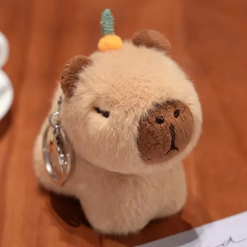 Capybara Plush Toy Pendant Capibara Plushie Keychain Kawaii Bag Key Ring Cute Dog Cat Dolls Car Decoration Christmas Gift
Capybara Plush Toy Pendant Capibara Plushie Keychain Kawaii Bag Key Ring Cute Dog Cat Dolls Car Decoration Christmas Gift