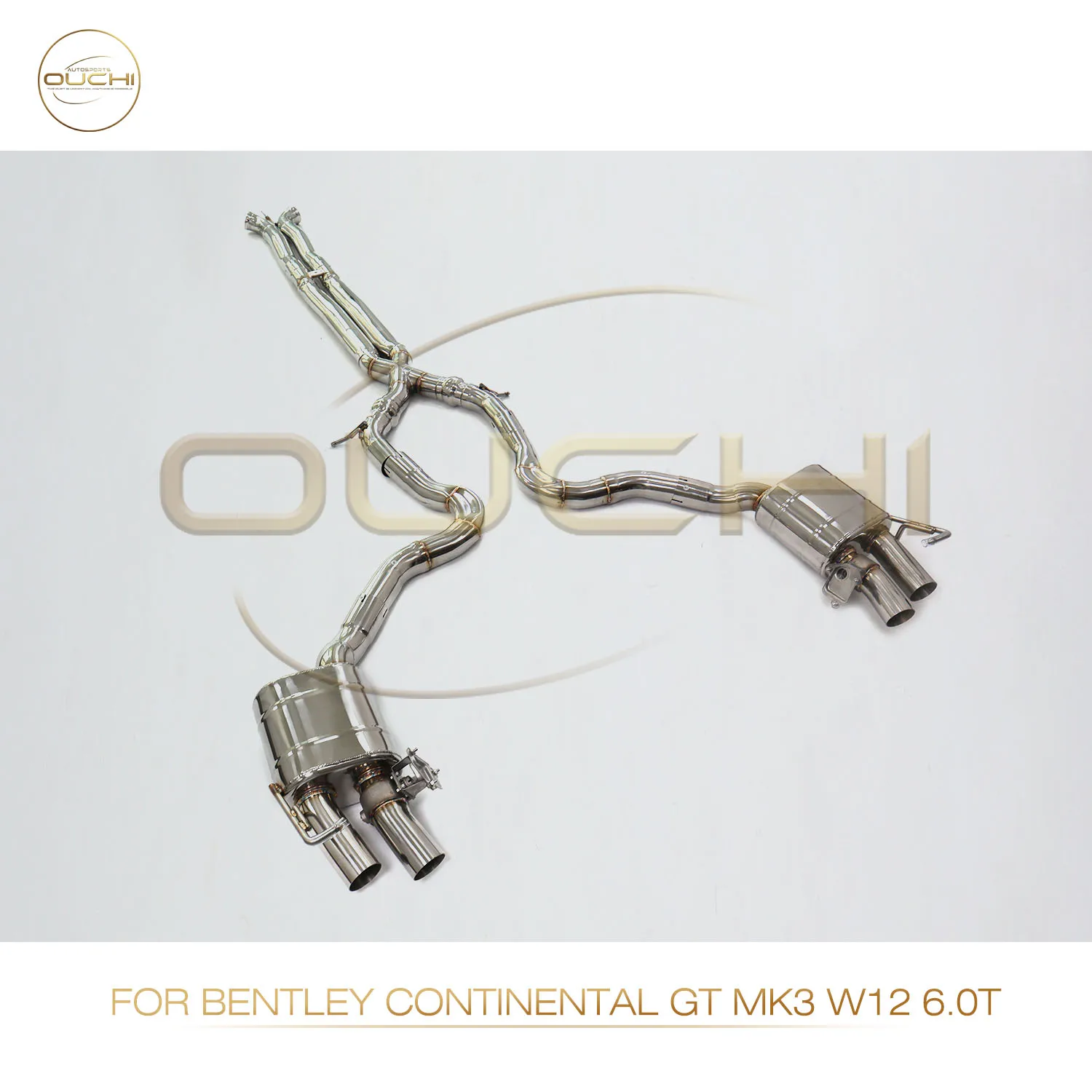 OUCHI Catback for Bentley Continental GT MK3 W12 6.0T SS304 Muffler Electronic valve New Products Support customization
OUCHI Catback for Bentley Continental GT MK3 W12 6.0T SS304 Muffler Electronic valve New Products Support customization