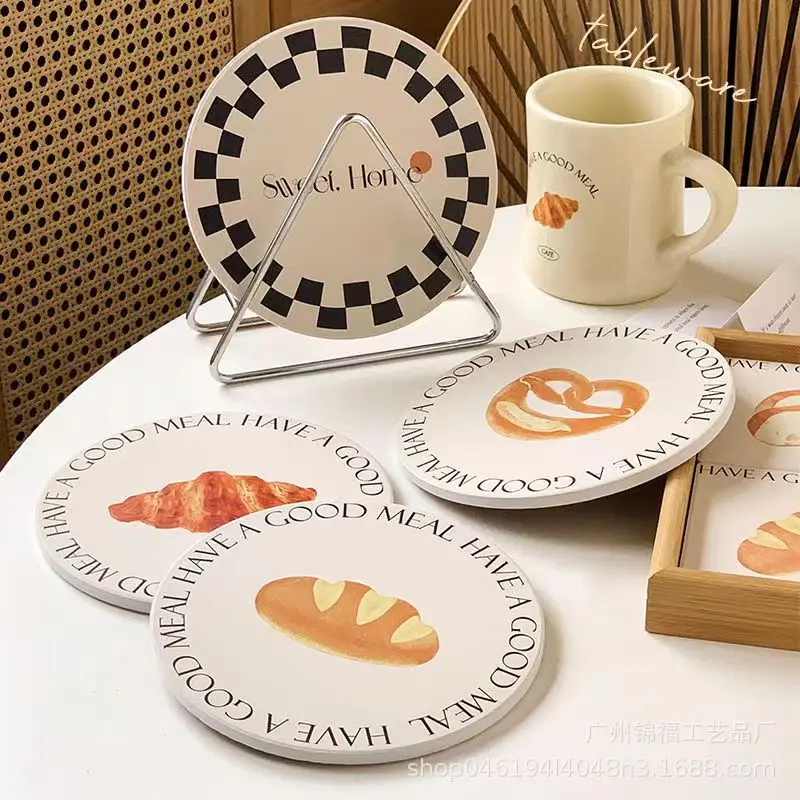 Frenchins Printed Anti-Scald Heat Insulation High Temperature Resistant Bread Coasters Household Bowl Plate Absorbent Non-Slip S
Frenchins Printed Anti-Scald Heat Insulation High Temperature Resistant Bread Coasters Household Bowl Plate Absorbent Non-Slip S