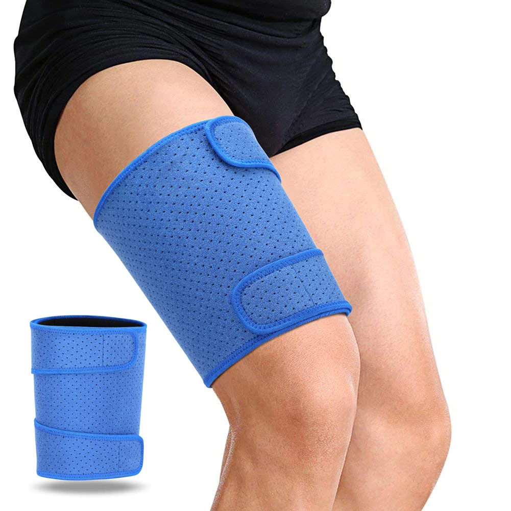 Adjustable Thigh Support Brace Breathable Compression Sleeve Anti-Slip Hamstring Wrap for Men Women Sports Recovery Pain Relief
Adjustable Thigh Support Brace Breathable Compression Sleeve Anti-Slip Hamstring Wrap for Men Women Sports Recovery Pain Relief
