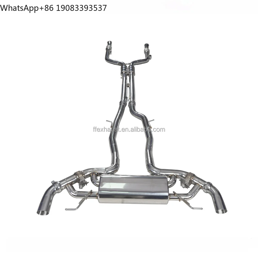 Stainless Steel Exhaust Catback for Mercedes Benz GLC43 3.0T With Muffler Valves Pipes Exhaust System
Stainless Steel Exhaust Catback for Mercedes Benz GLC43 3.0T With Muffler Valves Pipes Exhaust System