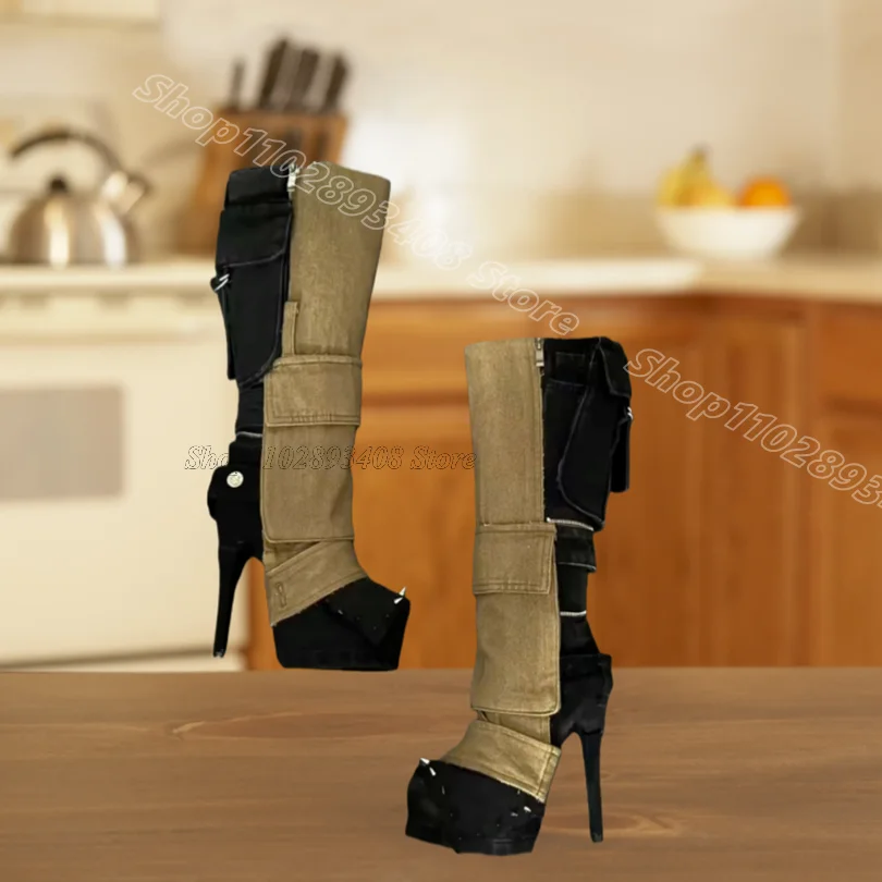 Двухцветные ботильоны-стилеты с пэчворк-дизайном, круглым носком, на молнии сбоку, в британском стиле, женские, весна 2026, Zapatos Para Mujeres
Двухцветные ботильоны-стилеты с пэчворк-дизайном, круглым носком, на молнии сбоку, в британском стиле, женские, весна 2026, Zapatos Para Mujeres