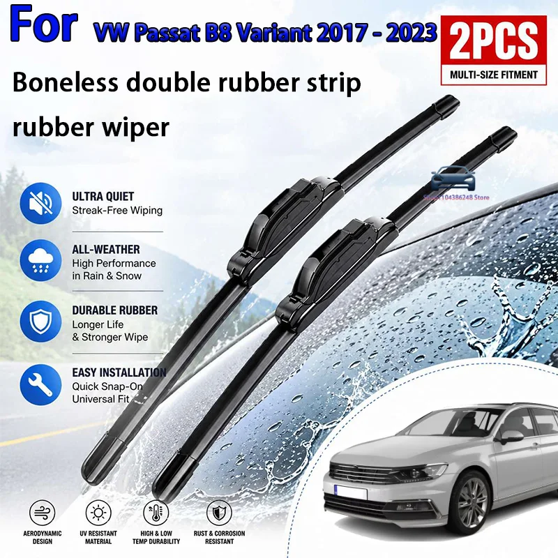 Front Wiper Blades Set For VW Passat B8 Variant 2017 - 2023 Windshield Windscreen Window 26"+18" Modification Parts
Front Wiper Blades Set For VW Passat B8 Variant 2017 - 2023 Windshield Windscreen Window 26"+18" Modification Parts