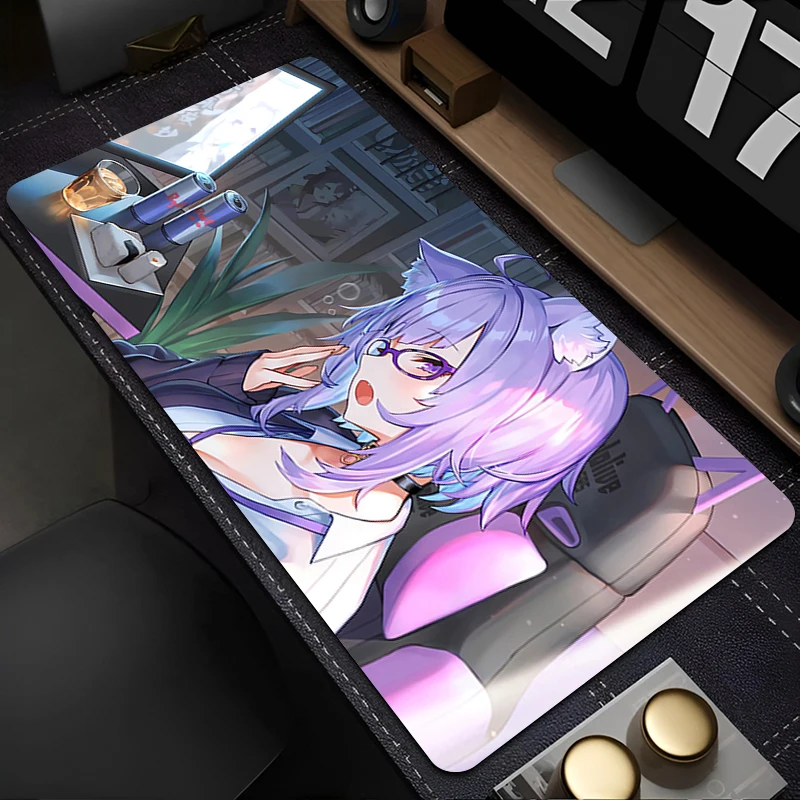 Mousepad Laptop Office Cabinet Keyboard Pad PC Desk Mat Large H-hololive Nekomata Okayu Mouse Pad Non-slip Rubber Extended Pad
Mousepad Laptop Office Cabinet Keyboard Pad PC Desk Mat Large H-hololive Nekomata Okayu Mouse Pad Non-slip Rubber Extended Pad