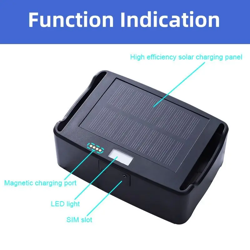 20000mAh Waterproof 4G Solar Powered Livestock GPS Tracker For Cow Horse Cattle Camel Wild Animals
20000mAh Waterproof 4G Solar Powered Livestock GPS Tracker For Cow Horse Cattle Camel Wild Animals
