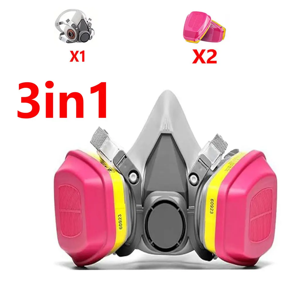 Brand new 6200 dust mask with goggles, half face mask, spray paint, organic vapor, chemical gas filter, safe operation, gas mask
Brand new 6200 dust mask with goggles, half face mask, spray paint, organic vapor, chemical gas filter, safe operation, gas mask