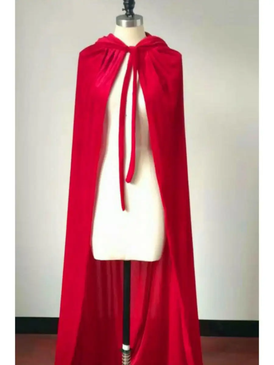 Unisex Velvet Halloween Cosplay Cape Stage Costume Role-playing Hooded Robe New Arrival Summer Tunic Top Women's Fashion
Unisex Velvet Halloween Cosplay Cape Stage Costume Role-playing Hooded Robe New Arrival Summer Tunic Top Women's Fashion