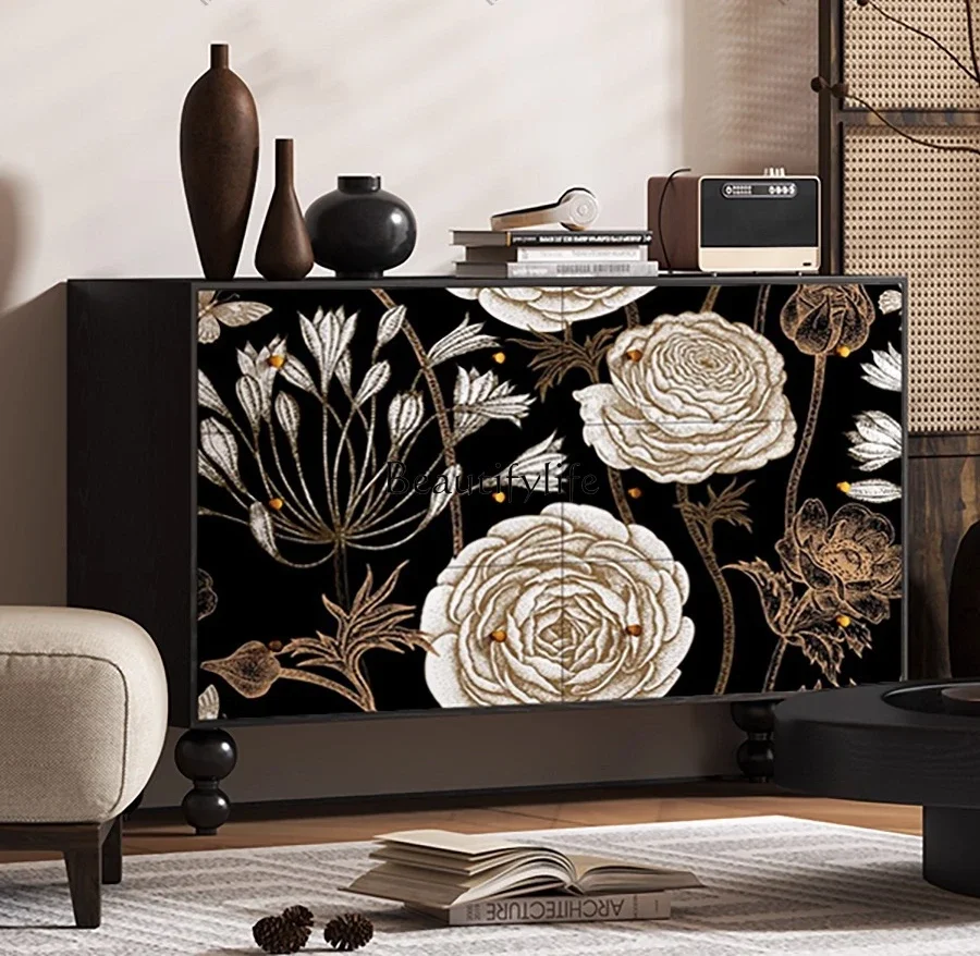 yj7 Chinese Style Floral Six-Drawer Dressing Table Vintage Drawer Decorative Cabinet
yj7 Chinese Style Floral Six-Drawer Dressing Table Vintage Drawer Decorative Cabinet