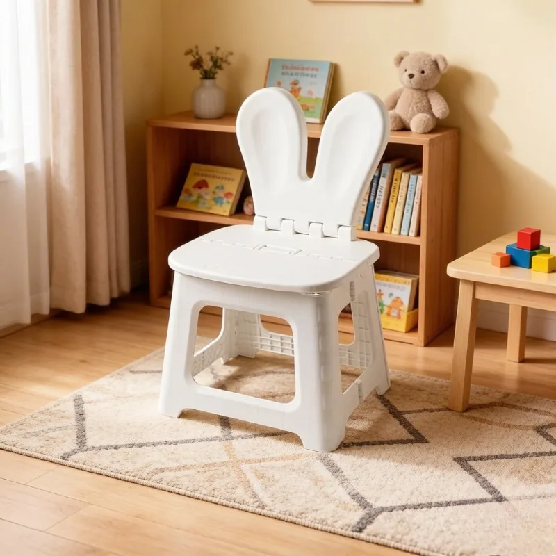2PCS Thickened Rabbit Cartoon Folding Chair, Portable Plastic Stool for Kids Indoor Outdoor
2PCS Thickened Rabbit Cartoon Folding Chair, Portable Plastic Stool for Kids Indoor Outdoor