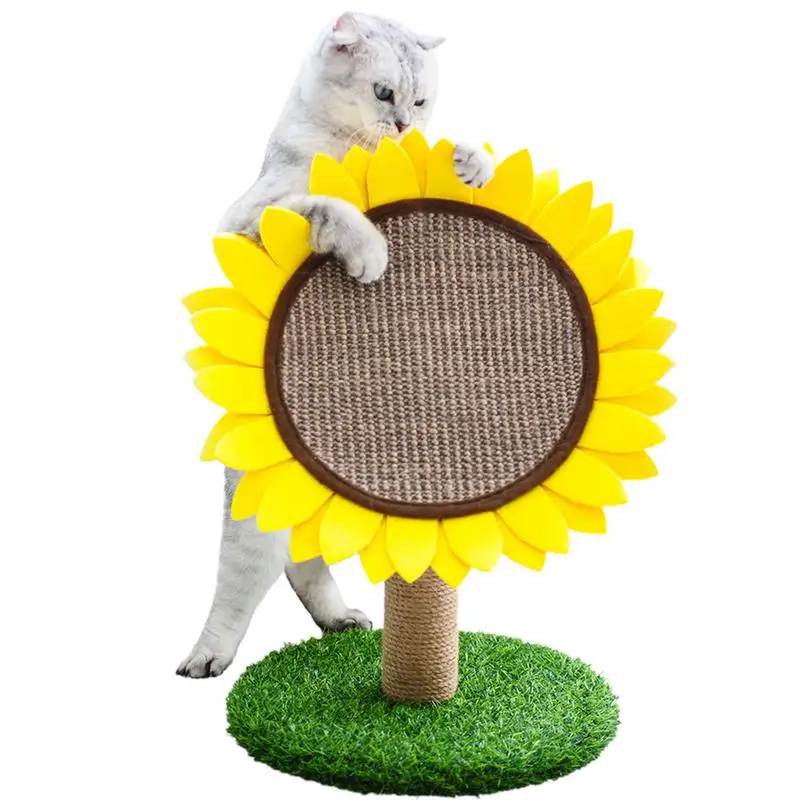 Sunflower Cat Scratcher Tree Sunflower Kitten Scratch Post Small Cat Sisal Covered Scratcher Flower Cat Tree Furniture
Sunflower Cat Scratcher Tree Sunflower Kitten Scratch Post Small Cat Sisal Covered Scratcher Flower Cat Tree Furniture