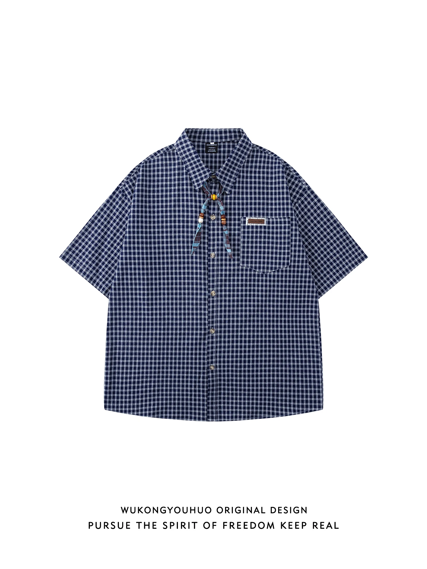 Retro Summer Plaid Design ort Sve Casual irt ex Loose Fit College Sle Couple's irt Youth ular Loose irt
Retro Summer Plaid Design ort Sve Casual irt ex Loose Fit College Sle Couple's irt Youth ular Loose irt
