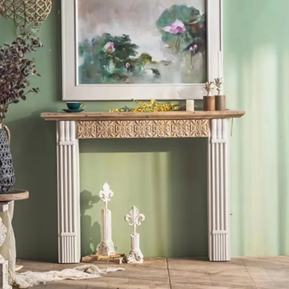Table wood carving craft home decoration entrance passage corridor console table
Table wood carving craft home decoration entrance passage corridor console table